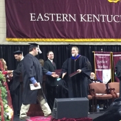 9Manchester campus graduate Nicholas Byrd accepts his diploma from Dr. Kraska, C
