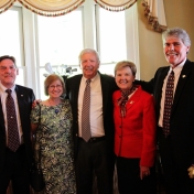 Dean Ault’s Retirement Reception—May 6 2015 Victor Kappeler, Jana Kappeler, Dean Ault, Provost Vice and Stephen Kappeler 