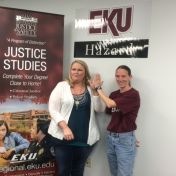 EKU-Hazard Stephanie Combs and Carolyn Williams 4-28-2015