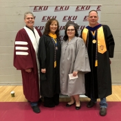 Spring 2019 EKU Corbin Campus Graduate Lori Hatfield with RC&S Coordinator Steph