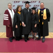 Spring 2019 EKU Corbin Campus Graduates Zac Abuzour and Whitney Mills with RC&S 