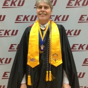 SJS Regional Campus Coordinator and APS/LAE Faculty Advisor Stephen Kappeler at graduation 12/2014.