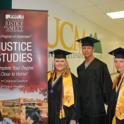 Stephanie Ann Combs-Callahan- Bachelor's in Criminal Justice, Donald Carl Graves II- Bachelor's in Business, and Carolyn Sue Williams - Bachelor's in Criminal Justice. EKU-Hazard Spring 2015. 